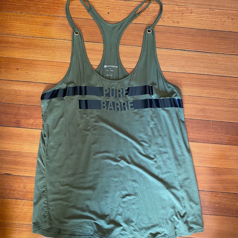 Army Green Pure Barre Tank Top